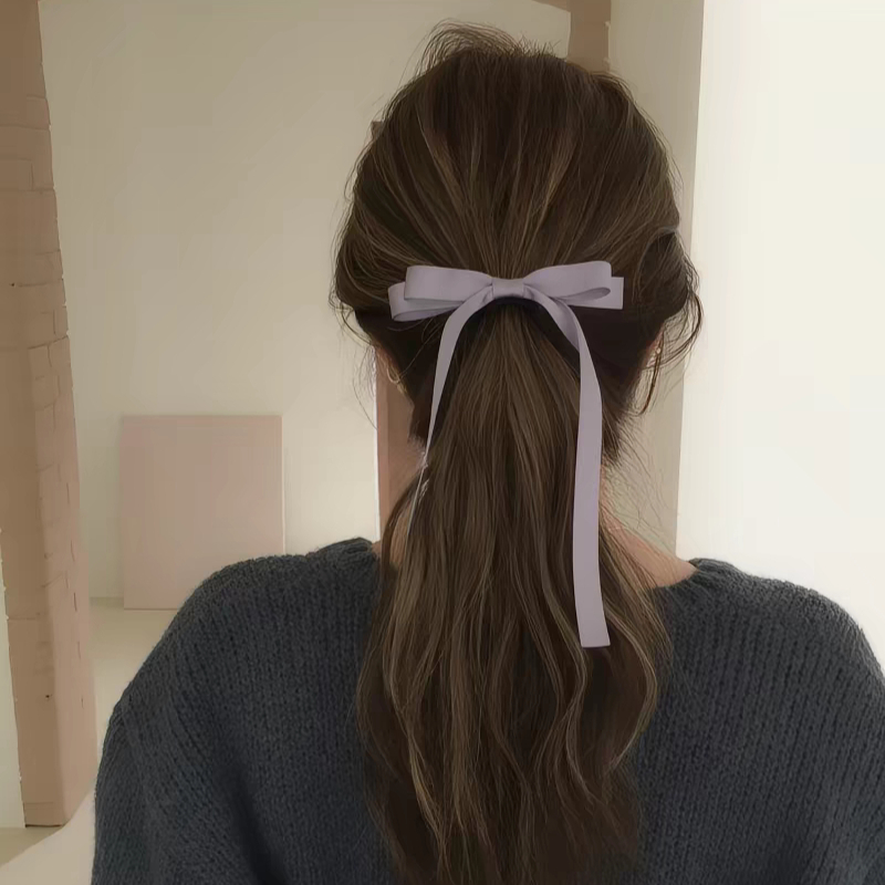 Ribbon Bow Gift - Vintage Ribbon Bow Cute Hairpin Hair