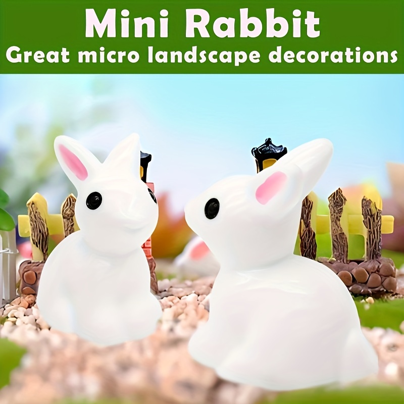 60pc Resin Miniature Rabbit Fi - Nutcracker Figurine review and price