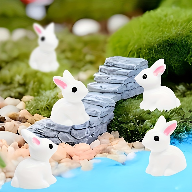 60pc Resin Miniature Rabbit Fi - Nutcracker Figurine review and price