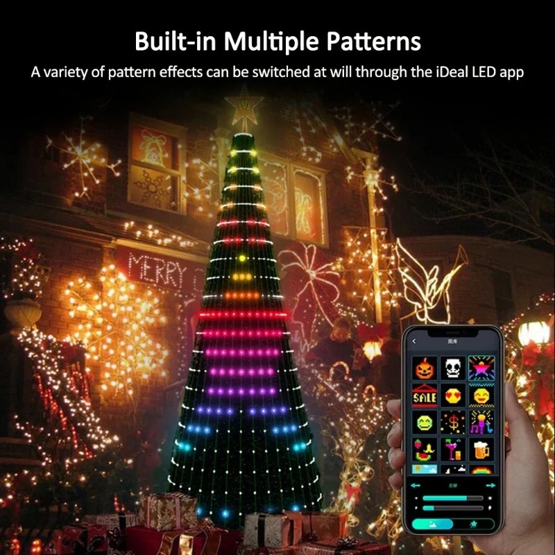 Smart RGB Christmas Tree Toppe - Star Tree Topper review and price