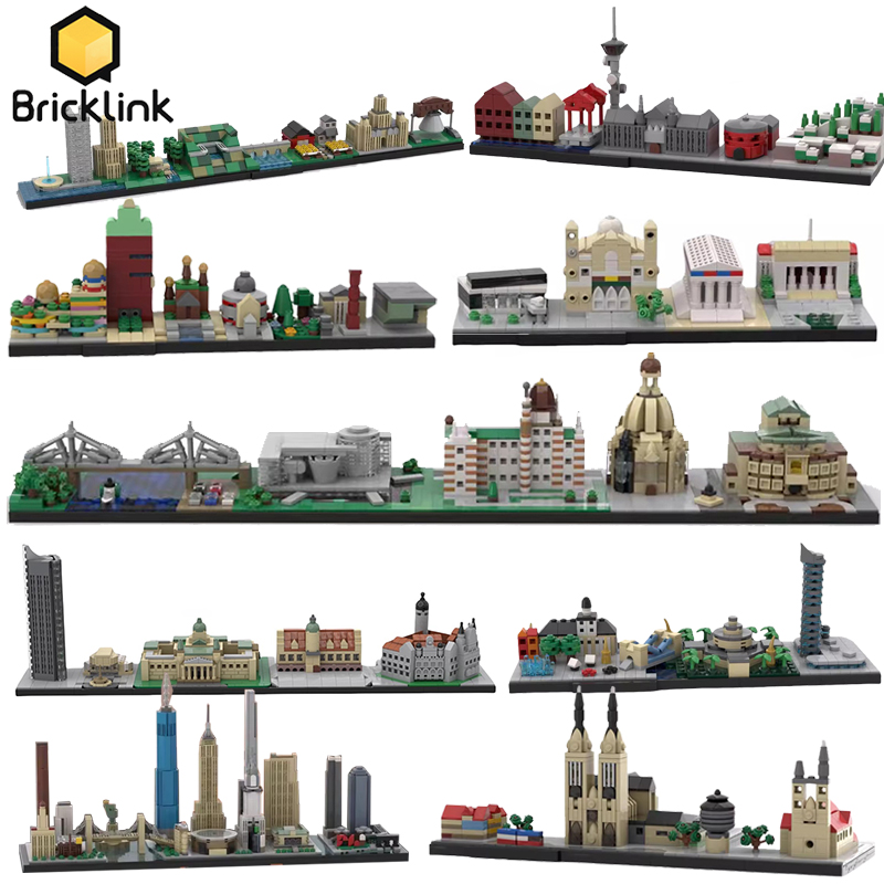 Bricklink MOC City Skyline Arc - Lego Set Creator review and price