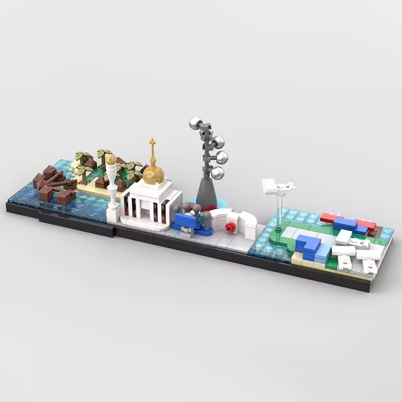 Bricklink MOC City Skyline Arc - Lego Set Creator review and price