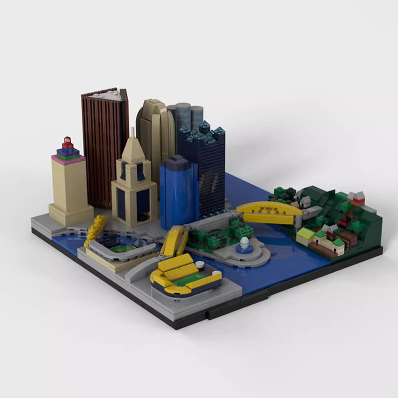 Bricklink MOC City Skyline Arc - Lego Set Creator review and price