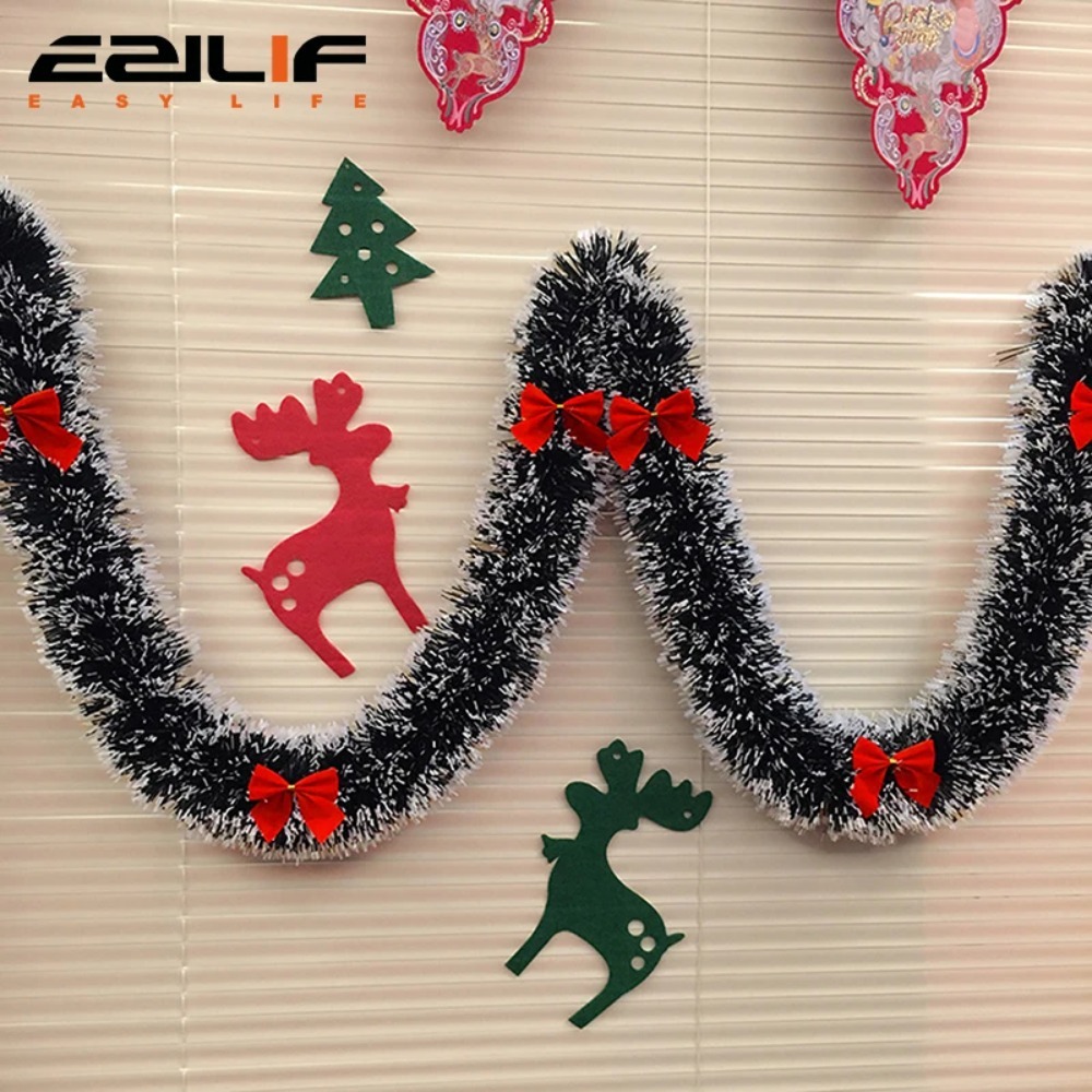 Christmas Tinsel Garland Artif - Led Fairy String Lights review and price