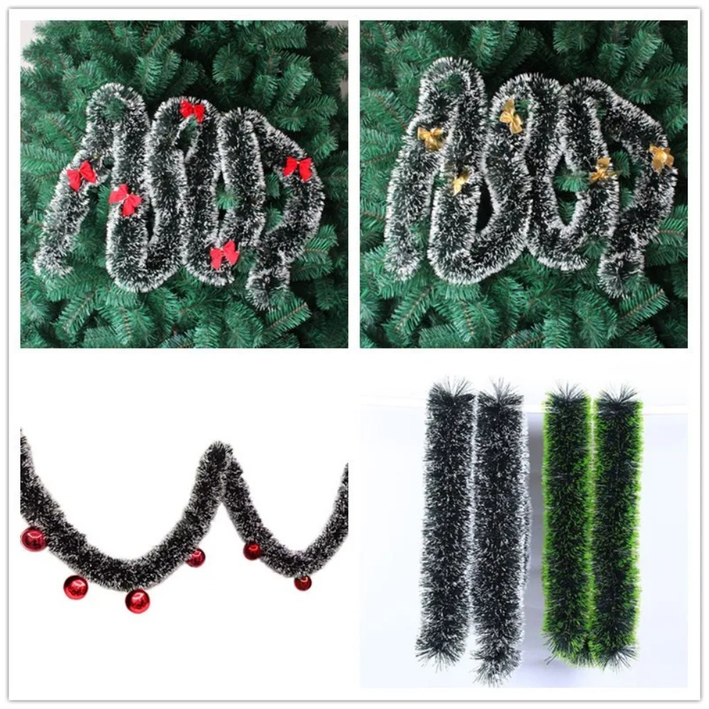 Christmas Tinsel Garland Artif - Led Fairy String Lights review and price