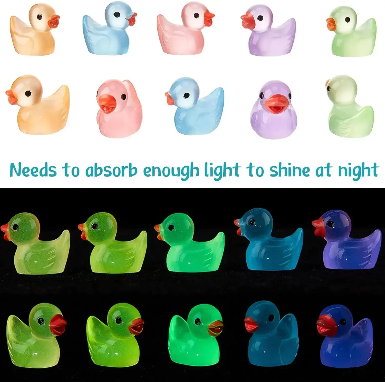 500-50pcs Luminous Mini Ducks  - Nutcracker Figurine review and price