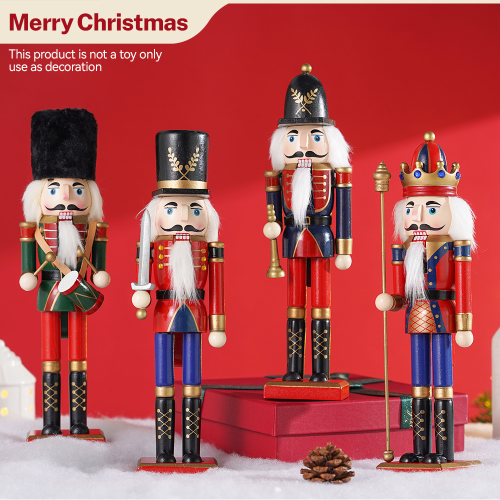 30cm Wooden Nutcracker Ornamen - Nutcracker Figurine review and price