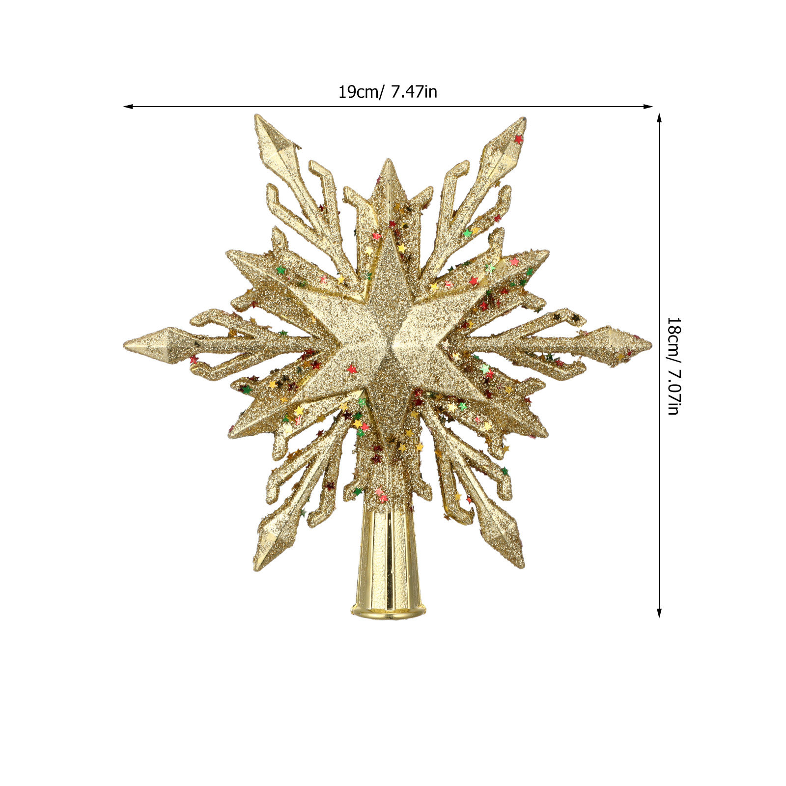 7 Snowflake Christmas Tree Top - Star Tree Topper review and price