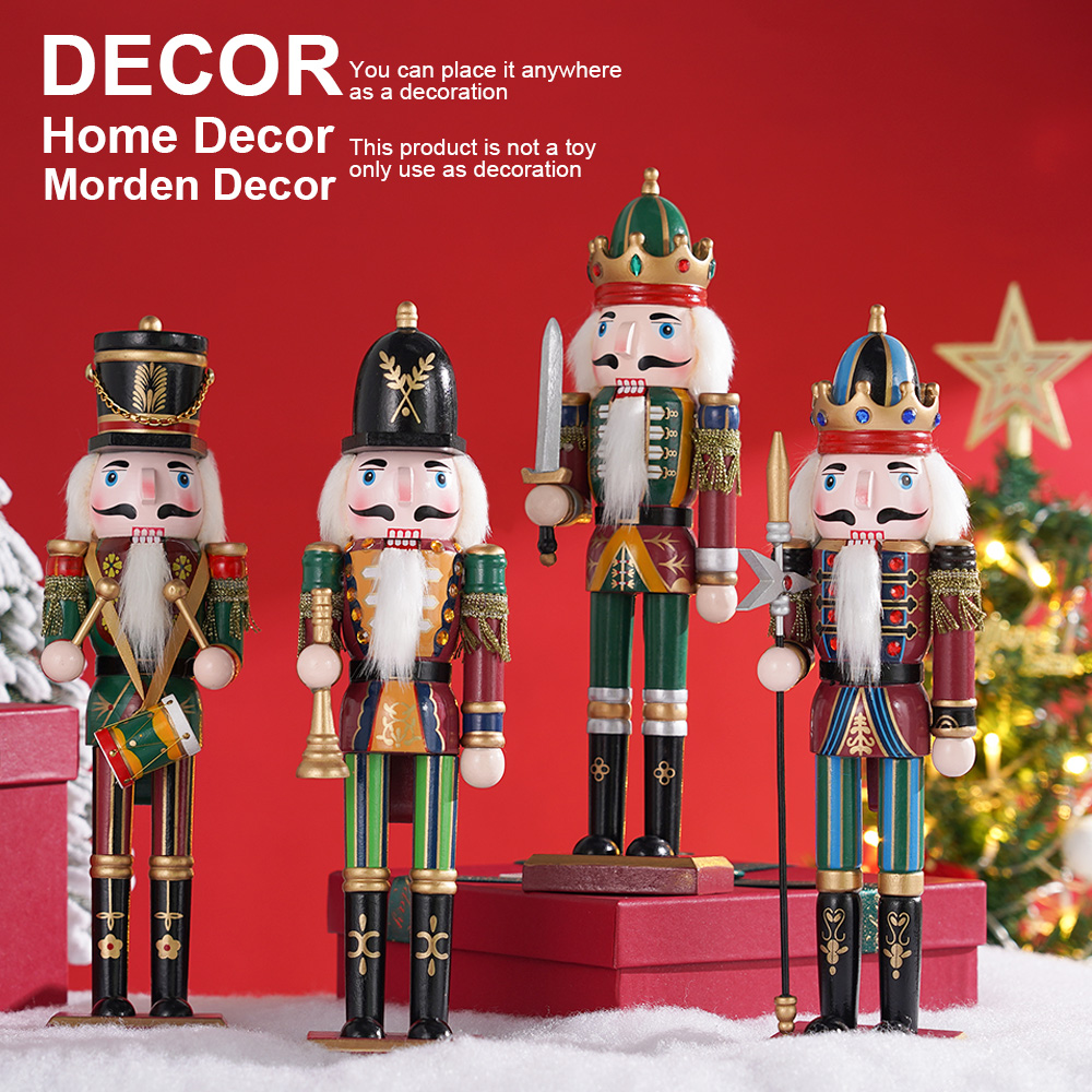 30CM Wooden Nutcracker Christm - Nutcracker Figurine review and price