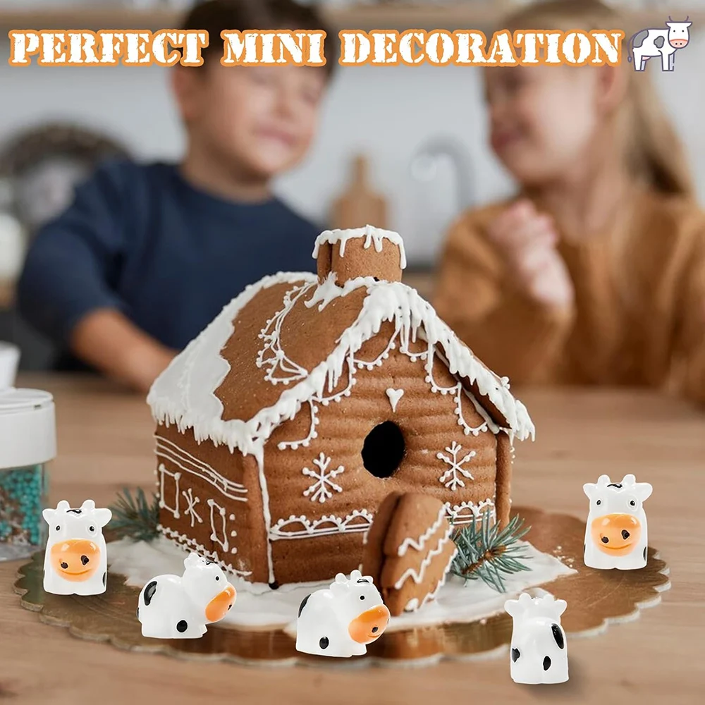 100Pc Mini Cow Figurines Resin - Nutcracker Figurine review and price