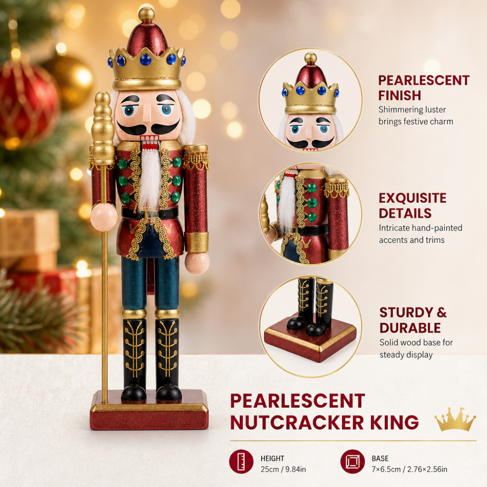 25CM New Nutcracker Soldier Ar - Nutcracker Figurine review and price