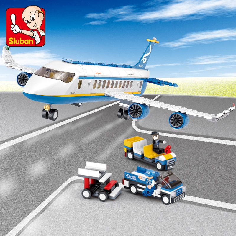 SLUBAN City Aviation Airport A - Lego Set Creator review and price