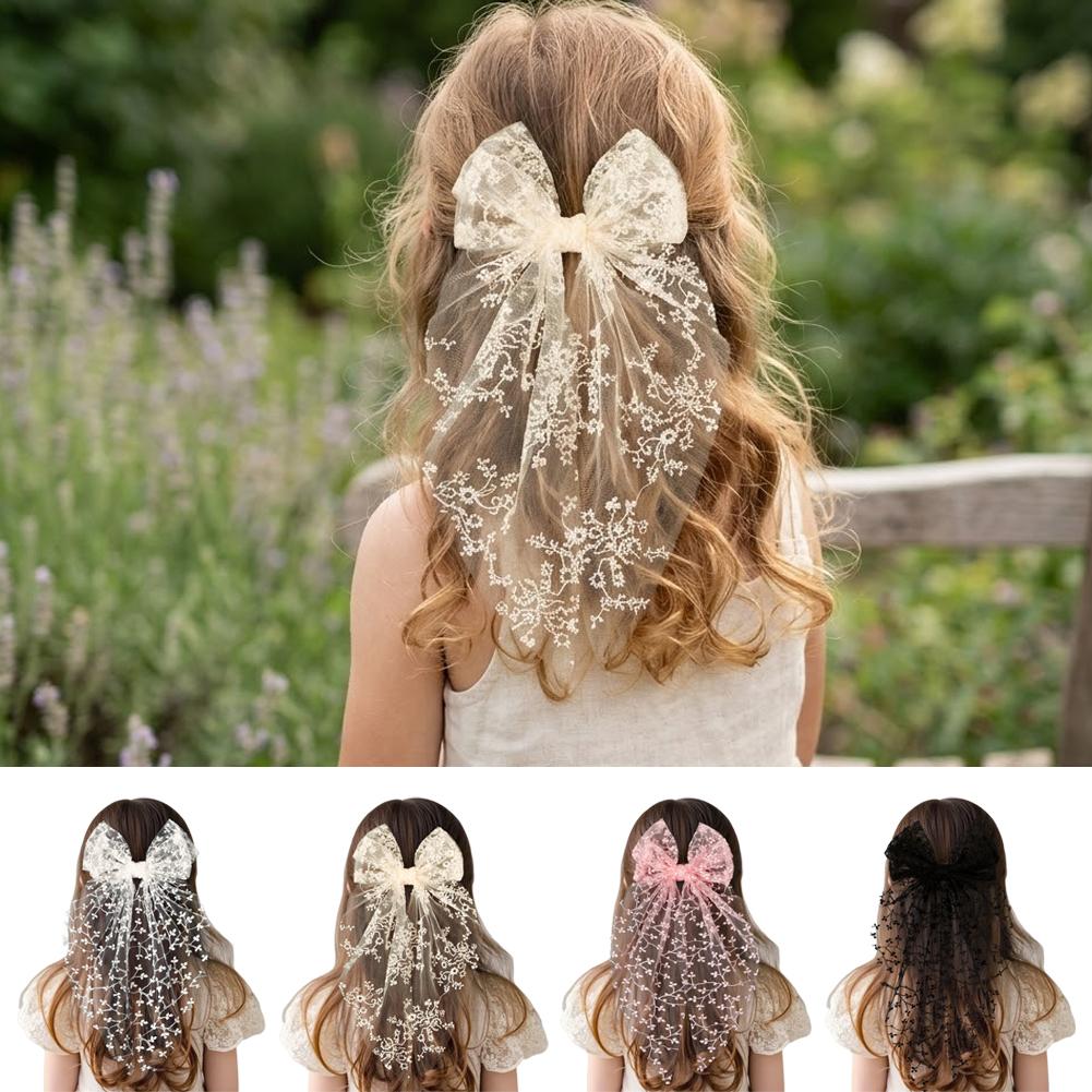 Kawaii Lace Bow Ribbon Hair Cl - Ribbon Bow Gift review and price